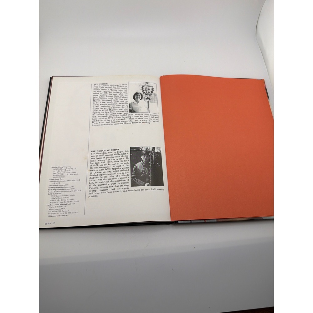 Chinese Knotting Echo Craft Books Vintage Hardcover Fiber Arts Guide - Picture 5 of 6